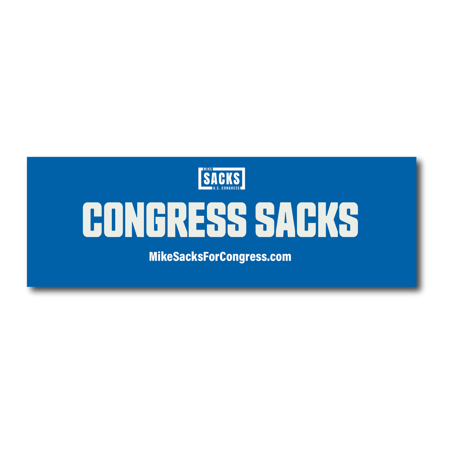 Congress Sacks Bumper Sticker