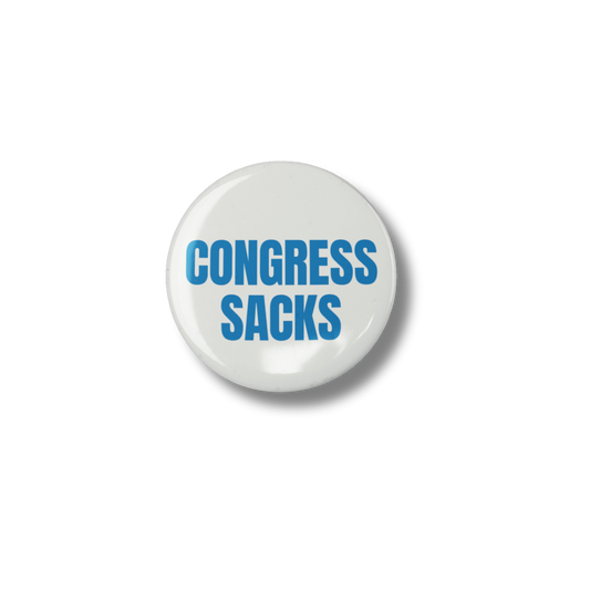 Congress Sacks Cream Button